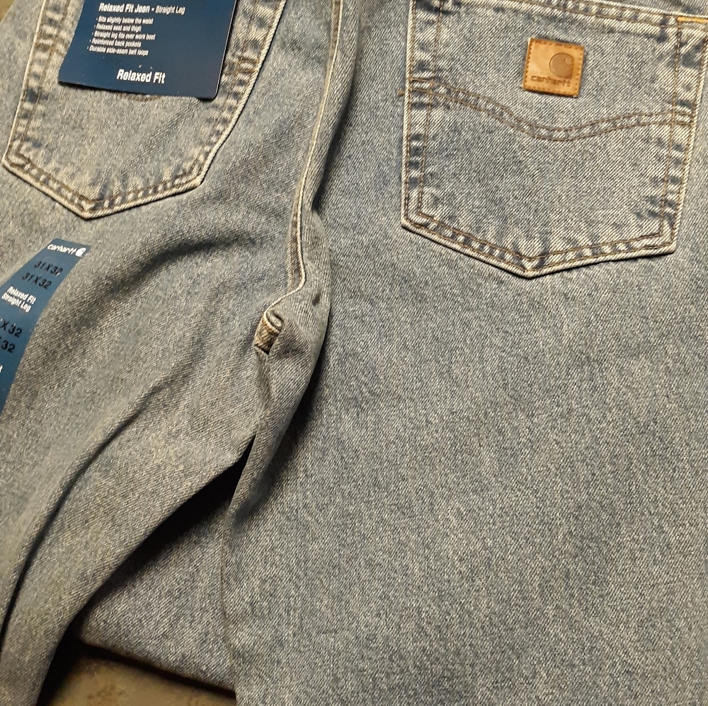 Men's Carhartt Relaxed Fit Jean's NWT